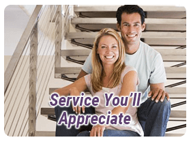 Service you'll appreciate